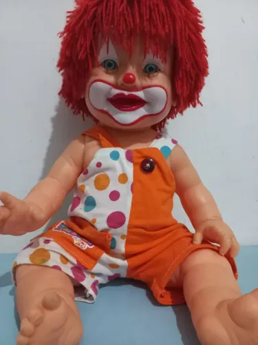 Boneco palhacinho 40 cm