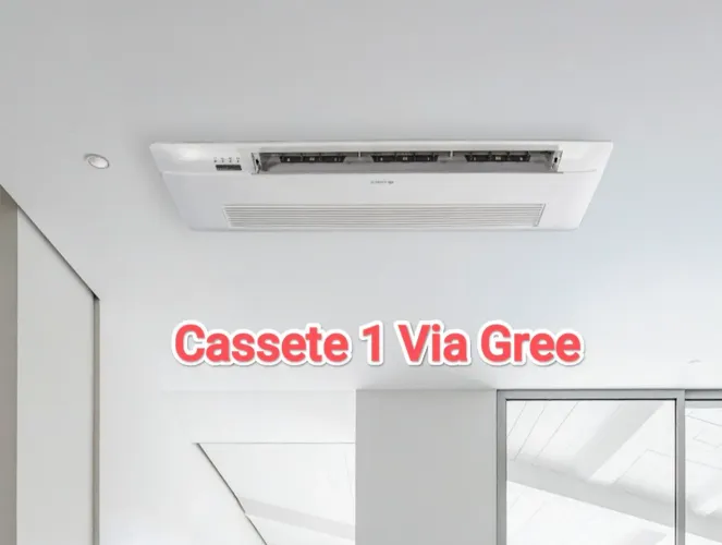 Ar Split Cassete Gree 1 Via 9000 BTUs+ Novo + Nota + 10 Anos Garantia+ Cartão 12x!!.