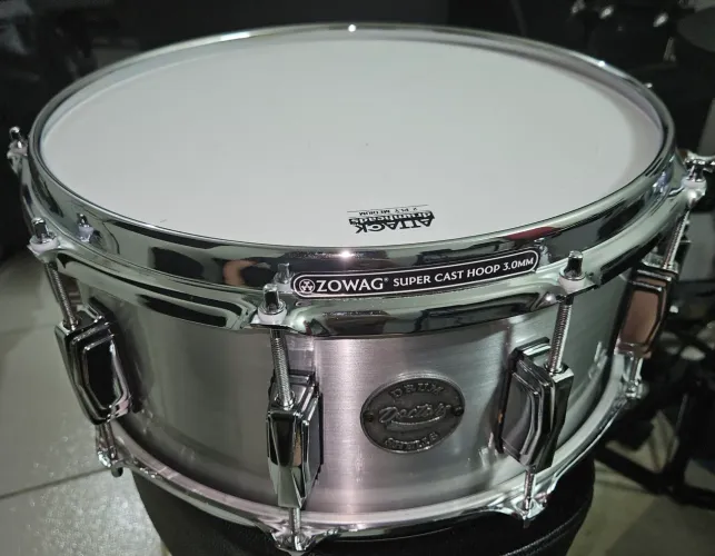 Caixa Drum Doctors 14x6,5 aluminio 3.0mm + BAG
