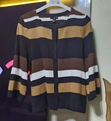 Cardigan listrado H&M