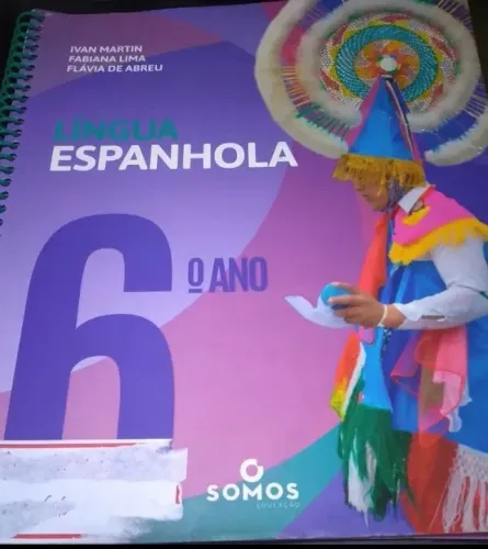 Livro Didático Língua Espanhola 6º Ano Sistema PH Ed SomosEducação