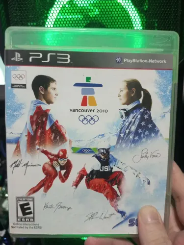 Vancouver 2010 winter games jogo PS3 game Playstation 3