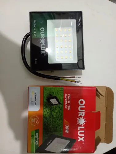 Refletor e Projetor de Led SuperLed OuroLux 30w Novo 