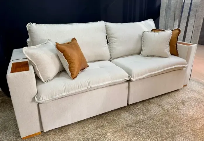 SOFÁ CAMA 240CM - DIVIDIMOS EM ATE 10 X SEM JUROS 