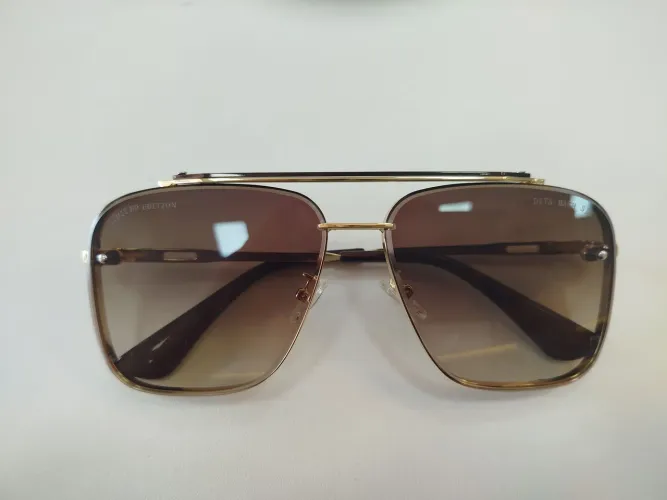 Óculos de sol Dita mach six Dourado 