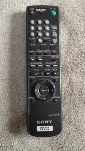 Controle Remoto Sony Para Dvd - Rmt-d117a - Original #av (Usado)