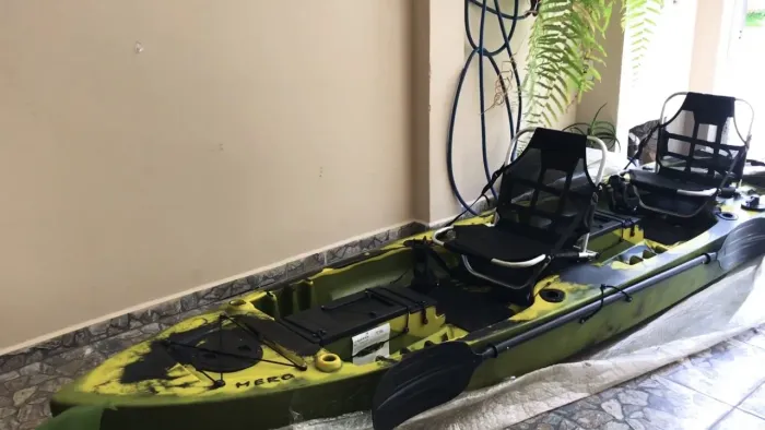 Vendo ou troco caiaque mero duplo + motor