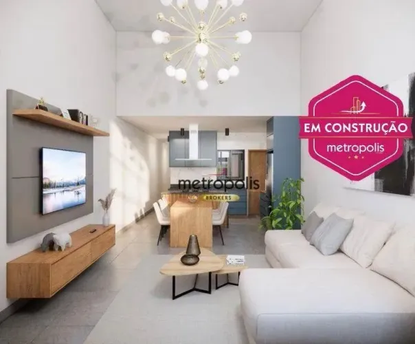 Casa à venda, 105 m² por R$ 821.000,00 - Utinga - Santo André/SP