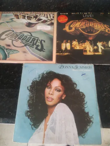 VINIL DONNA SUMMER E COMMODORES
