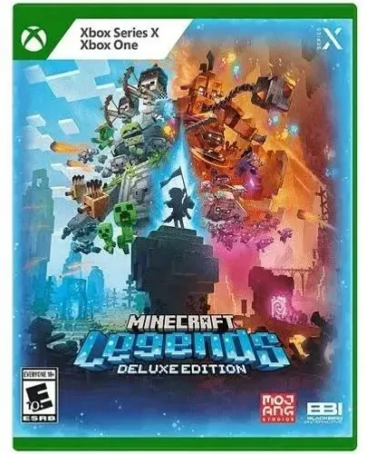 Minecraft Legends Edição Deluxe Xbox series x Xbox one Midia Fisica