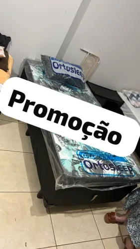 Cama box suporte solteiro novo