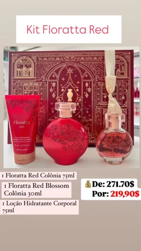 Kit Floratta Red