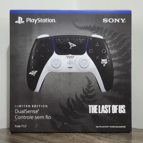 Controle Dualsense PS5 The Last of Us Edição Limitada de Colecionador - Novo e Lacrado