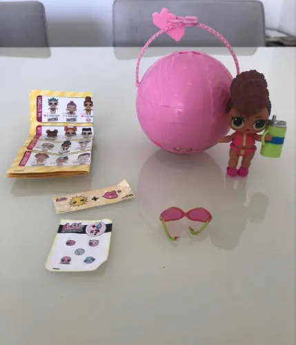 Boneca Lol Rip Tide, Confetti Pop, Série 3.completa.