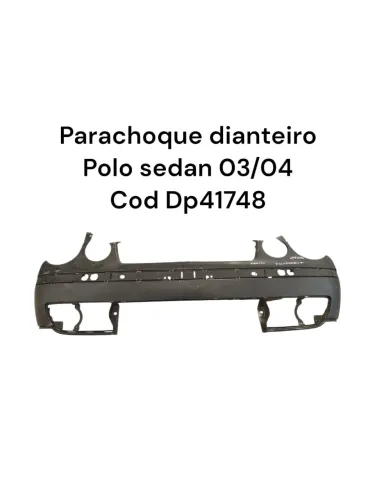 Parachoque Dianteiro Polo Sedan 03/04 Cod Dp41748
