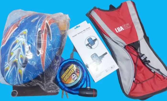 Kit Ciclista Pedale com segurança e conforto