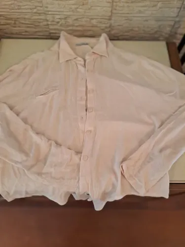 Camisa Social Bege - Tamanho M