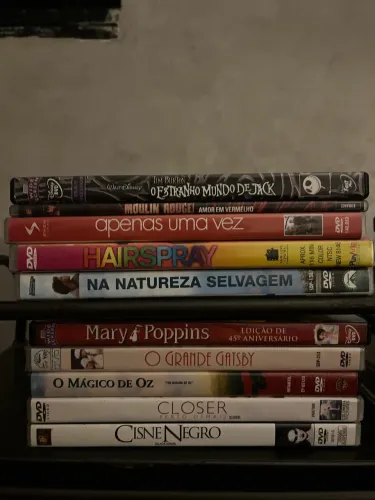 DVDs filmes variados (nunca usados)