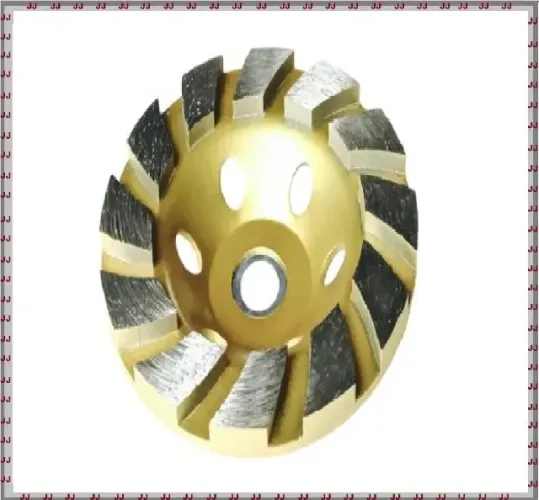 Disco rebolo diamantado para desbaste de alvenaria - pedras - madeiras 100 mm