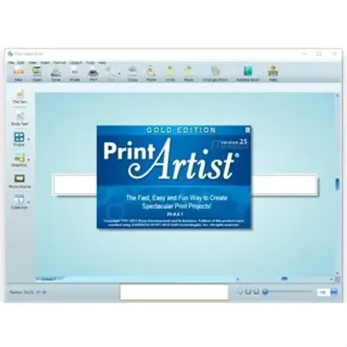 Print Artist Gold v25  - A maneira rápida, fácil e divertida de criar projetos e Banners