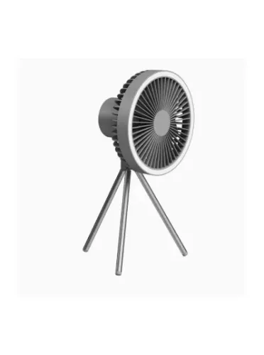 MINI VENTILADOR RECARREGAVEL PORTATIL LELONG LE-5719 BRANCO