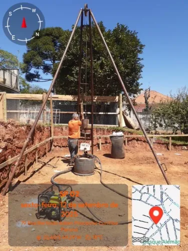 EQUIPAMENTO DE SONDAGEM COMPLETO