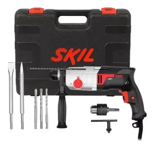 Furadeira Martelete Rompedor Perfurador Skil 1859 750w Garantia Bosch