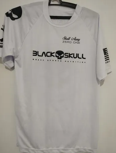 Camiseta Skull Army Zero One - Black Skull P
