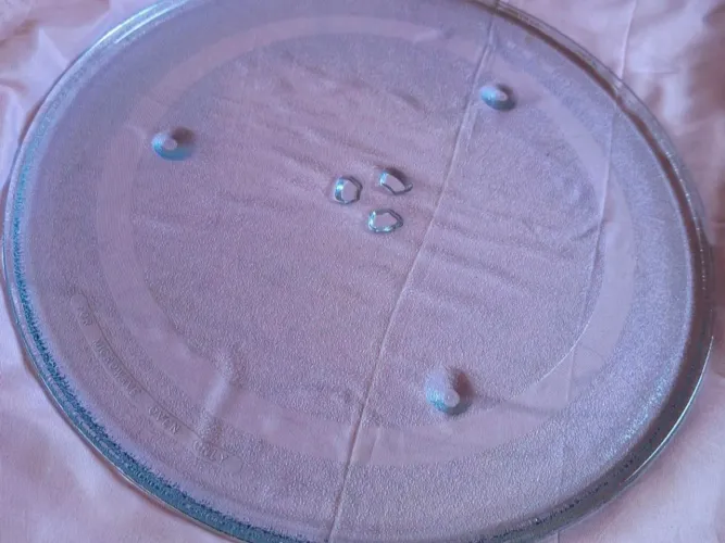 Prato de vidro para micro-ondas 35cm