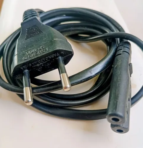 Cabo de força bipolar 2 pinos