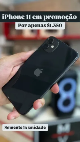 iPhone 11 com garantia, todo original