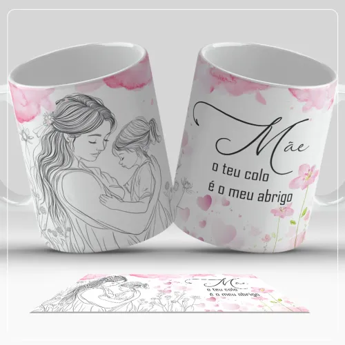 Caneca personalizada dia das mães 
