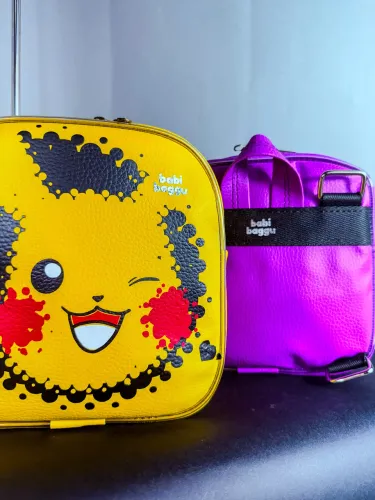 Mochila pokemon pikachu gengar