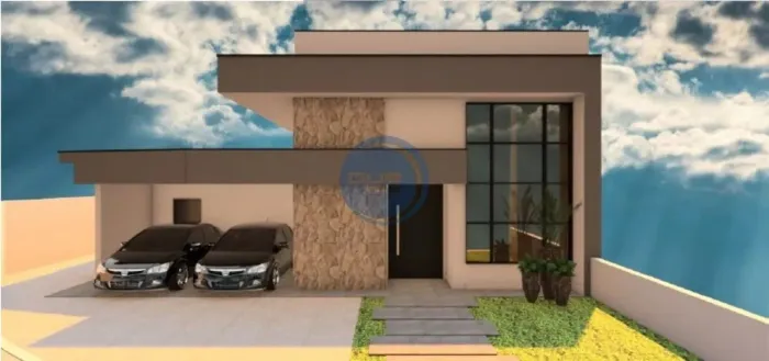Imóvel de luxo em condomínio exclusivo de Indaiatuba-SP: 3 quartos, 3 suítes, 2 salas, 5 b