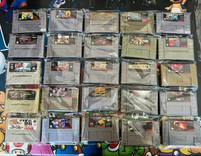 Cartuchos de Super Nintendo ler a descrição 