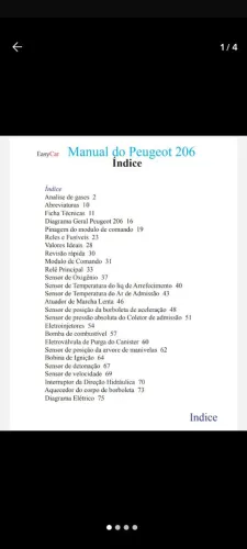 Manual de serviço Peugeot 206 completo 