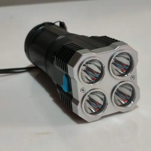 Lanterna 4 leds Recarregável
