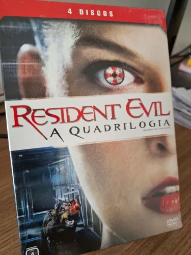 DVD Resident Evil ed. limitada 4 discos NOVO / LACRADO.