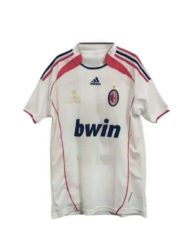 Camisa Retrô Milan Champions Kaká 2006/07 - Branca Personalizada