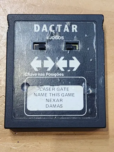 Cartucho Dactar Jogos - Atari