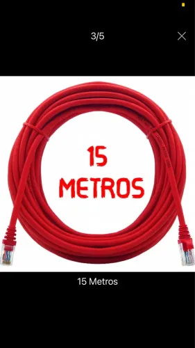 Vendo Cabo de rede de 15m