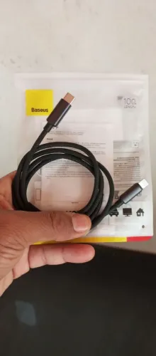Cabo USB-C Baseus - Carregamento Rápido e Durável