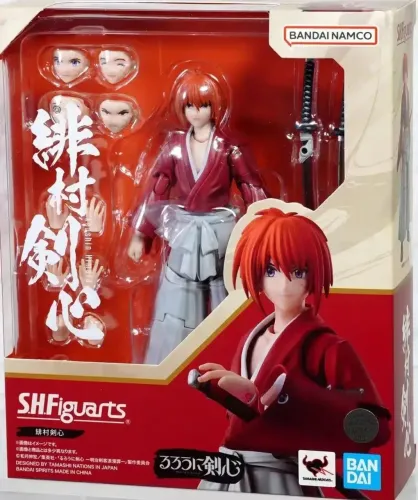 S.H Figuarts Bandai - Himura KENSHIN - NOVO ÚLTIMA UNIDADE