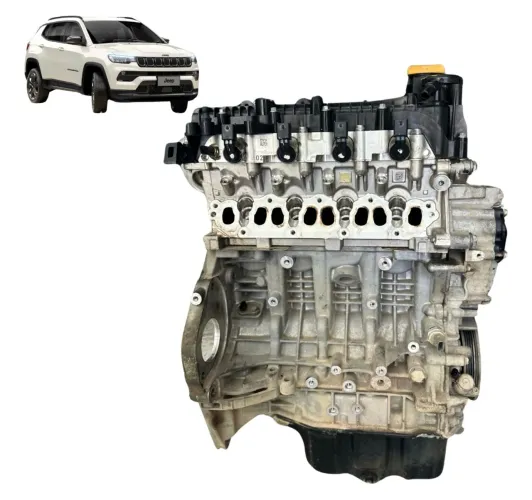 Motor parcial Jeep Compass 1.3 Turbo T270 2022 2023 com Nota Fisal