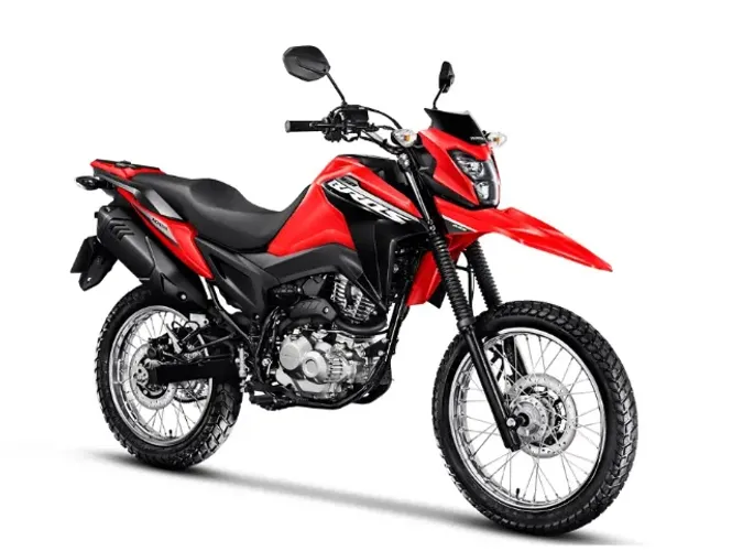 Moto Honda Nxr Bros cbs vermelha 26/26