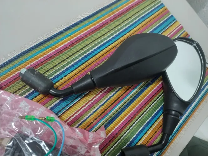 Retrovisor mais pisca de Led