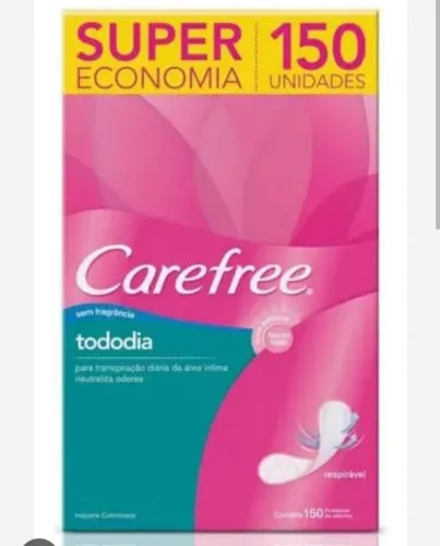 Absorvente Carefree Tododia 150 unidades