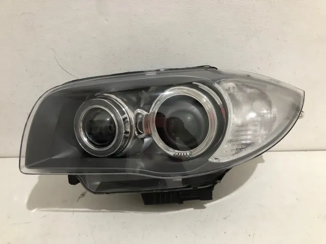 Farol BMW 120i 118i 2006 2007 Á 2012 Com Xenon Lado Esquerdo Original