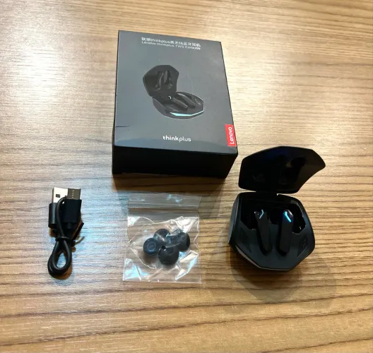 Fone Gamer Lenovo GM2 Pro Preto Bluetooth 5.3