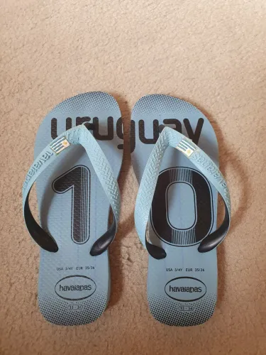 Chinelo havaianas Uruguai 33 34